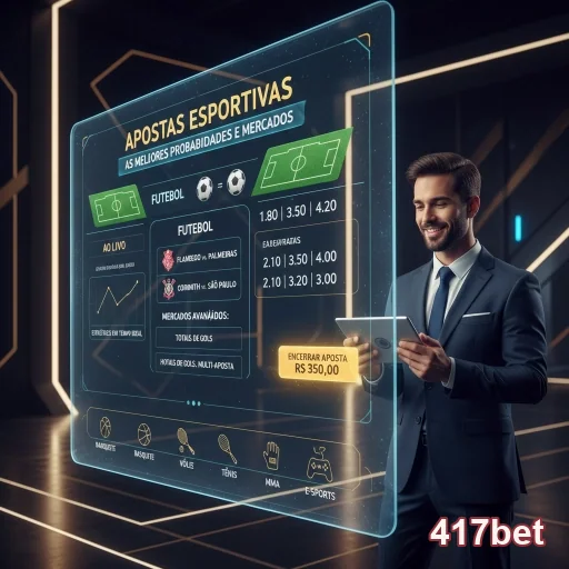 Ilustração de Explore o cadastro no 417bet com total segurança