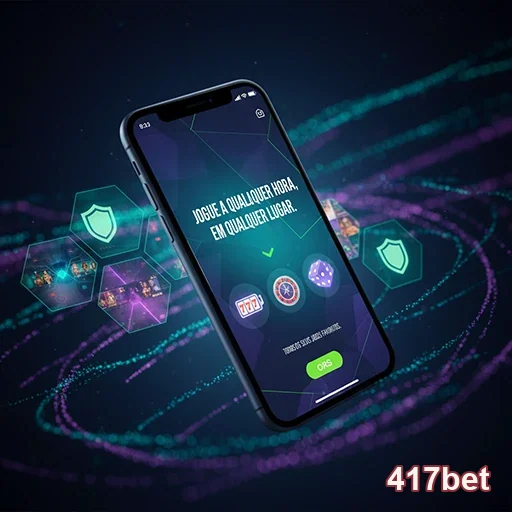 Ilustração de Aposte com Confiança em 417bet