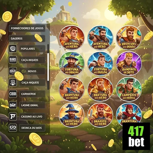 Jogos de cassino online como slots e roleta